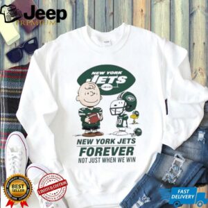 New York Jets Charlie Brown Snoopy Jets Forever Not Just...