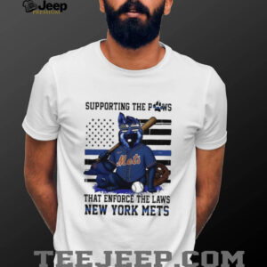 New York Mets supporting the paws that enforce the laws...