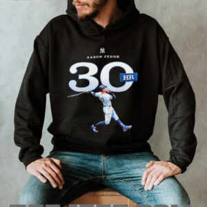 New York Yankees Aaron Judge 30 HR shirt