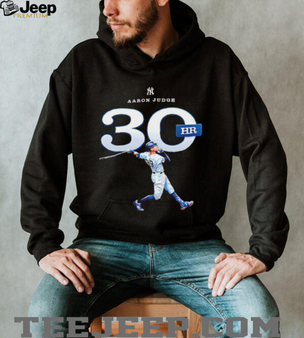 New York Yankees Aaron Judge 30 HR shirt