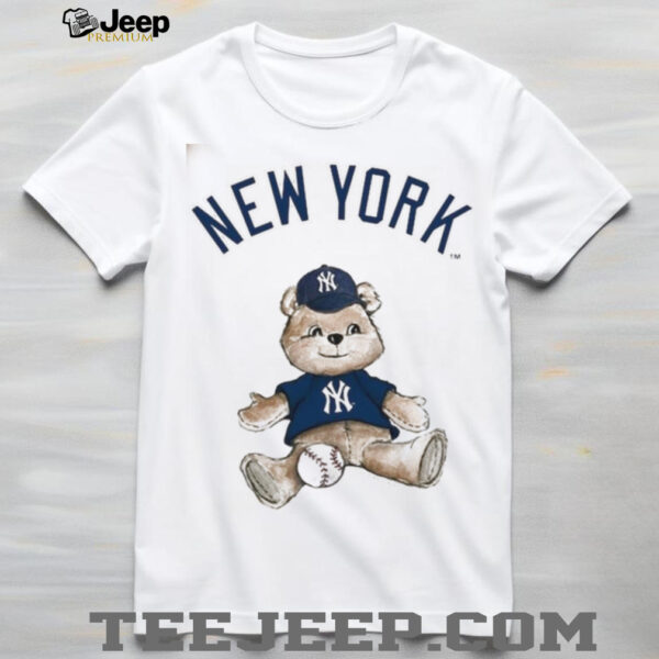 New York Yankees Baseball X Tiny Turnip Teddy Bear T shirt