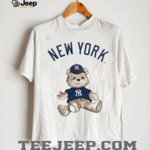 New York Yankees Baseball X Tiny Turnip Teddy Bear T shirt