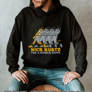 Nick Kurtz Four Home Run Game Oakland Baseball Shirt