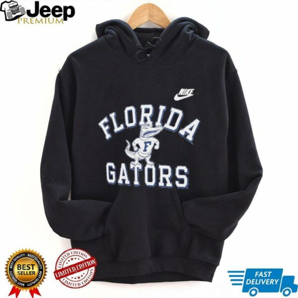 Nike Royal Florida Gators Legacy Color Block Tri Blend Performance Long Sleeve Shirt