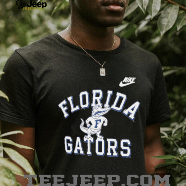Nike Royal Florida Gators Legacy Color Block Tri Blend Performance Long Sleeve Shirt
