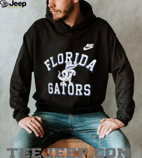 Nike Royal Florida Gators Legacy Color Block Tri Blend Performance Long Sleeve Shirt