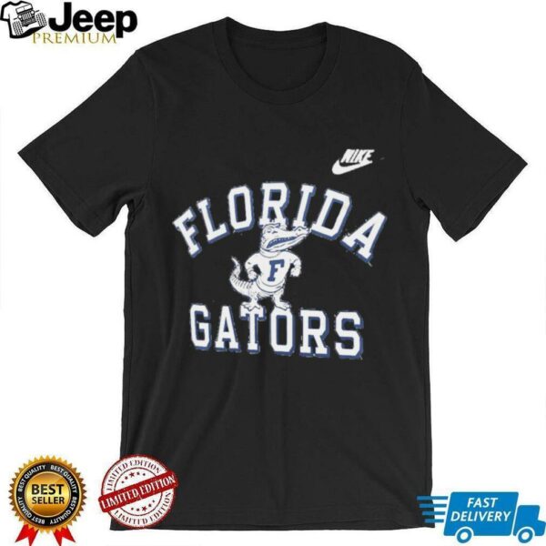 Nike Royal Florida Gators Legacy Color Block Tri Blend Performance Long Sleeve Shirt