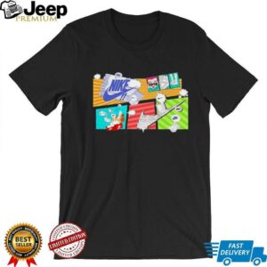 Nike comic shirt