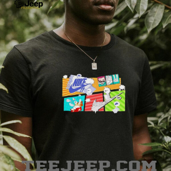 Nike comic shirt