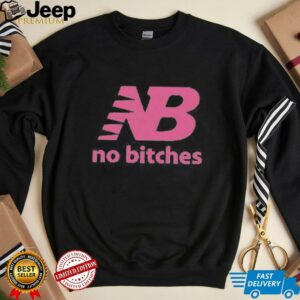 No bitches logo shirt