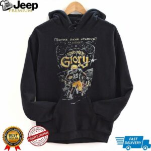 Notre Dame Fighting Irish stadium 2025 sing her glory shirt