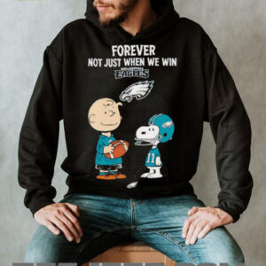 Philadelphia Eagles Charlie Brown Snoopy Eagles Forever Not Just When...