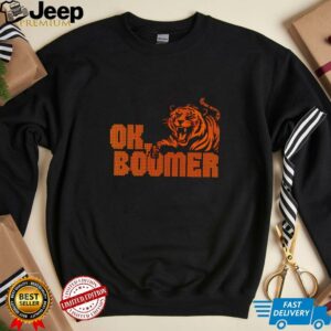 OK Boomer Cincinnati Football Tiger shirt