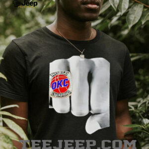 OKC Championship Ring Hand Comfort Colors shirt
