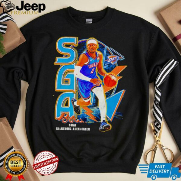 OKC Shai MVP retro shirt
