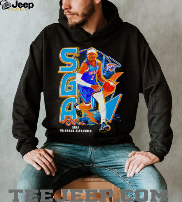OKC Shai MVP retro shirt