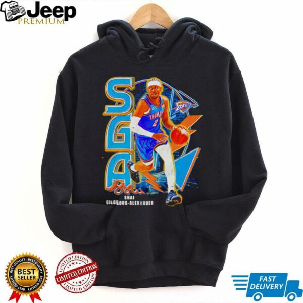 OKC Shai MVP retro shirt