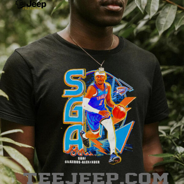 OKC Shai MVP retro shirt