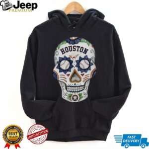 Official Houston Astros Sugar Skull Logo Shirt