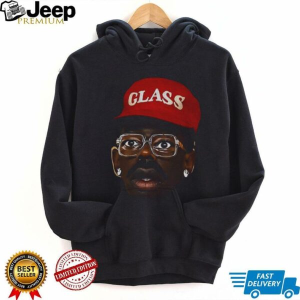 Official Tyler The Creator big head wearing glass don’t tap the glass shirt