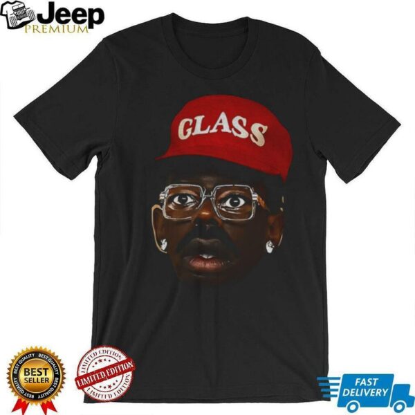 Official Tyler The Creator big head wearing glass don’t tap the glass shirt