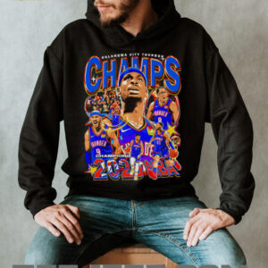 Oklahoma City Thunder Champs 2025 NBA graphic shirt