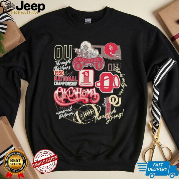 Oklahoma Sooners 1950 first National Championship thousand strong shirt
