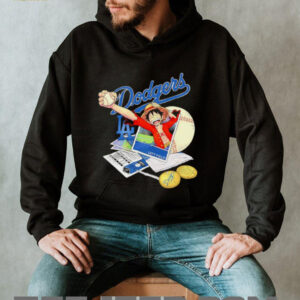 One Piece Monkey D. Luffy X Los Angeles Dodgers left...