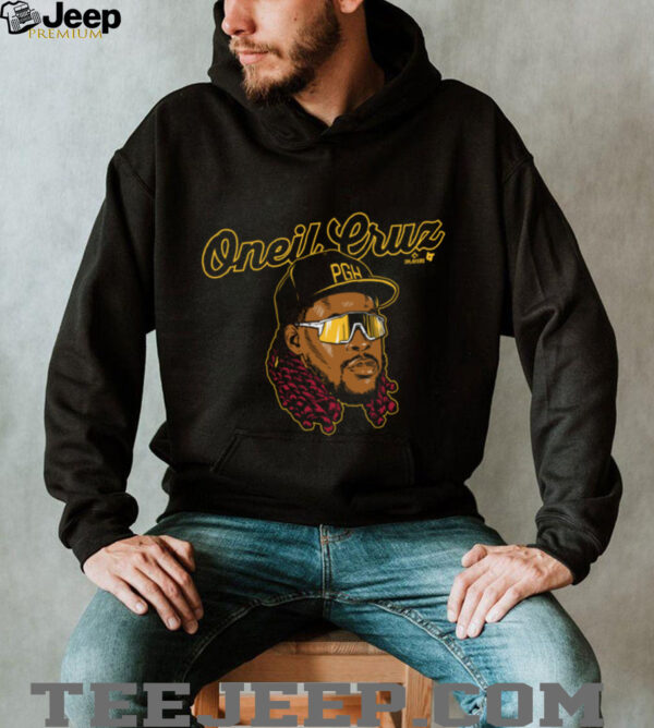 Oneil Cruz   Swag Head   Pittsburgh Baseball Shirt
