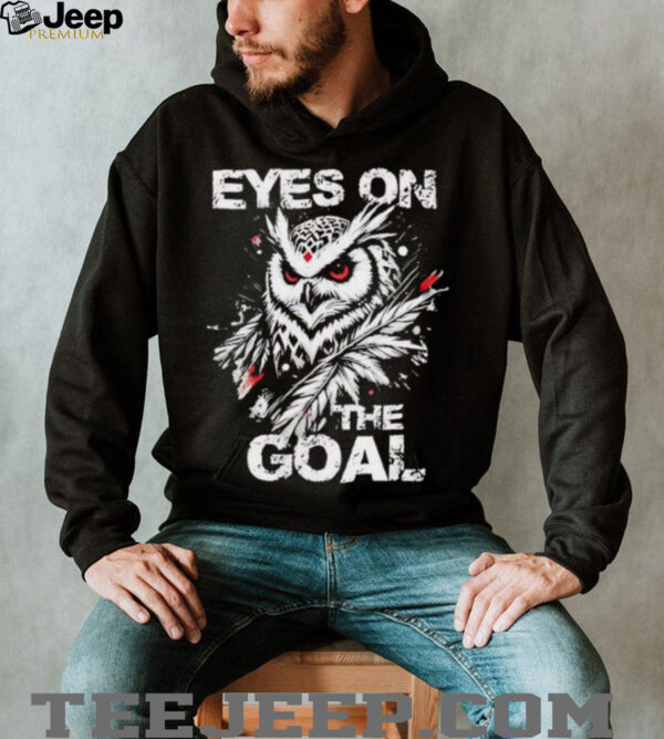 Owl eyes on the Goat shirt