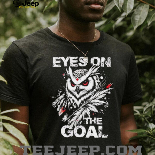Owl eyes on the Goat shirt