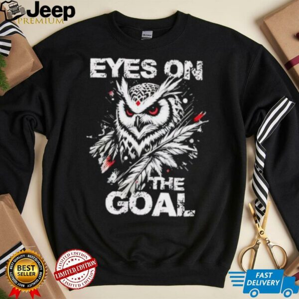 Owl eyes on the Goat shirt