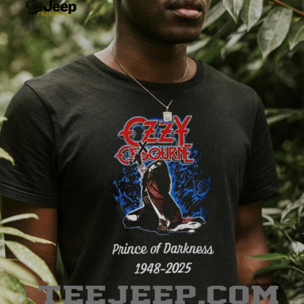 Ozzy Osbourne Blizzard of Ozz Prince of Darkness 1948 2025 shirt