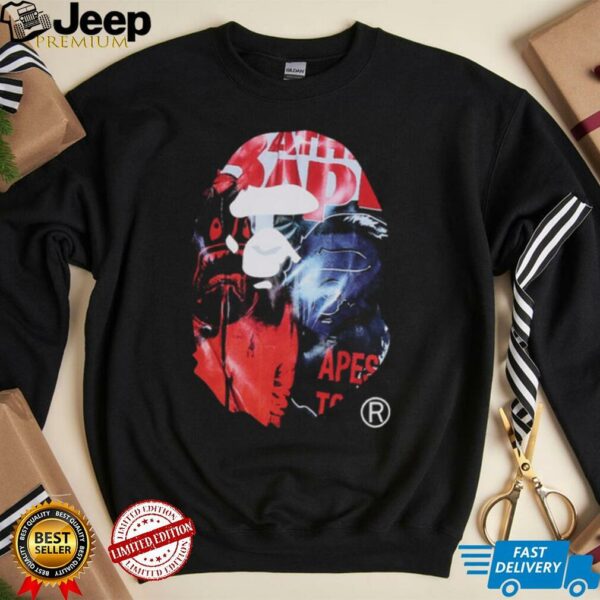 PHOTO PRINT APE HEAD RELAXED FIT Shirt