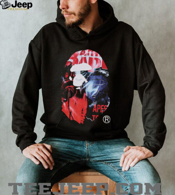 PHOTO PRINT APE HEAD RELAXED FIT Shirt
