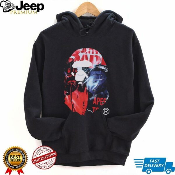 PHOTO PRINT APE HEAD RELAXED FIT Shirt