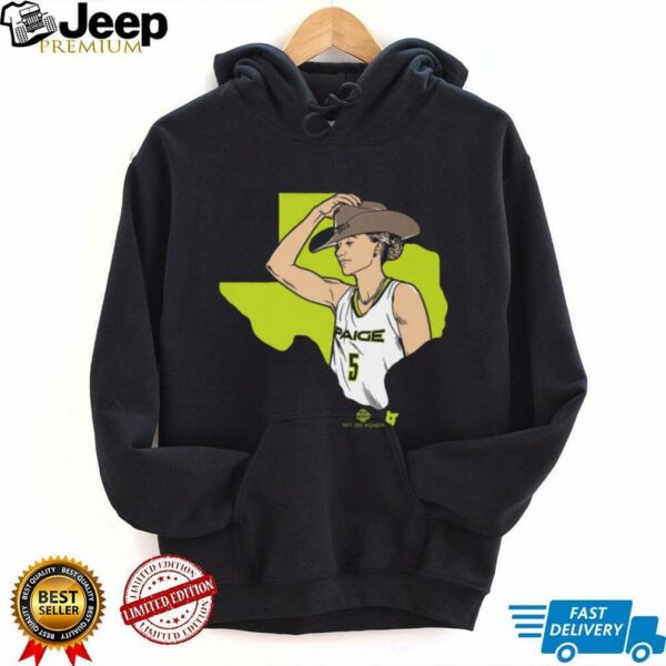 Paige Bueckers   Cowboy Bueckers   Dallas Basketball Shirt