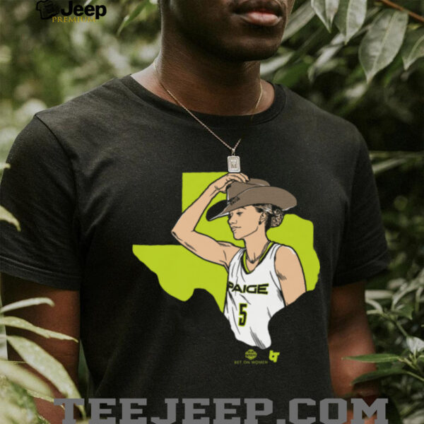 Paige Bueckers   Cowboy Bueckers   Dallas Basketball Shirt