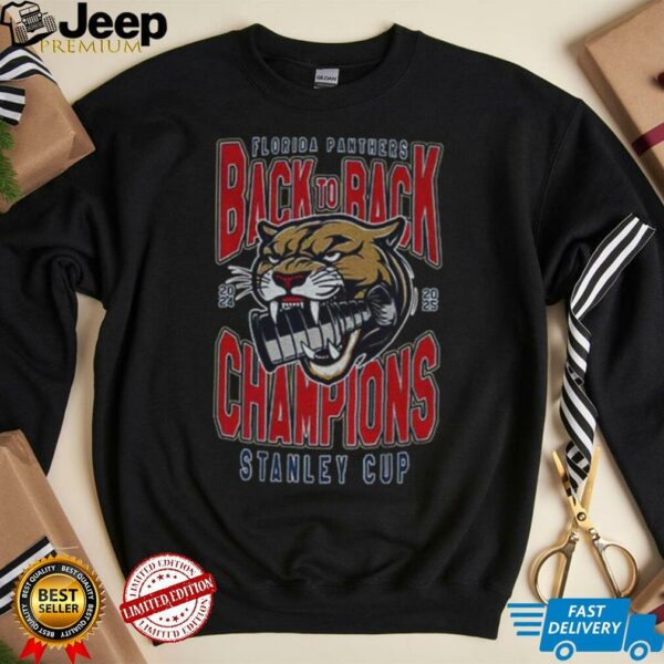 Panther bites trophy Florida Panthers Stanley Cup Champions 2024 2025 shirt