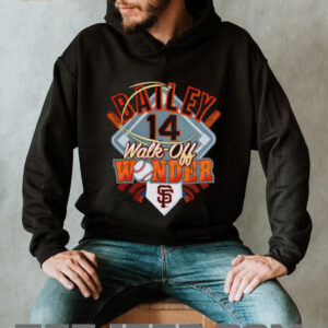 Patrick Bailey 14 San Francisco Giants Walk Off Wonder shirt