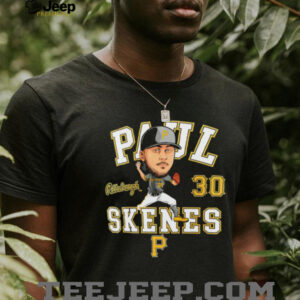 Paul Skenes #30 Pittsburgh Pirates Baseball player caricature shirt