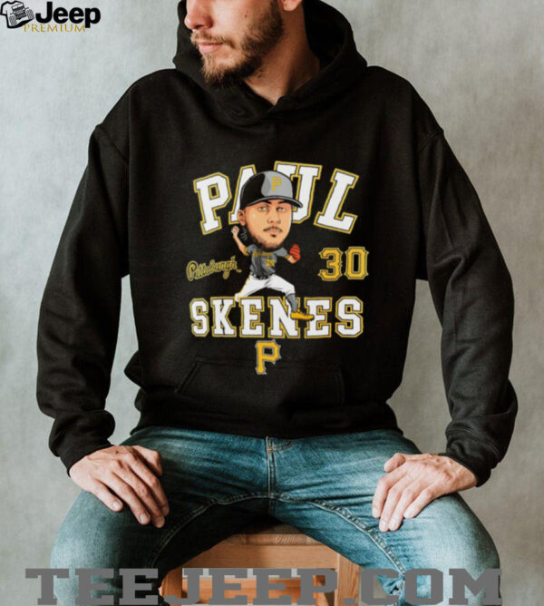 Paul Skenes #30 Pittsburgh Pirates Baseball player caricature shirt