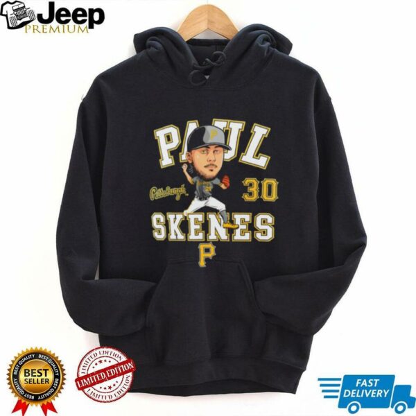 Paul Skenes #30 Pittsburgh Pirates Baseball player caricature shirt