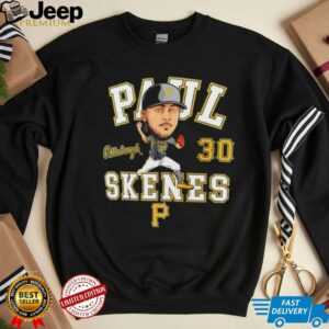 Paul Skenes #30 Pittsburgh Pirates Baseball player caricature shirt