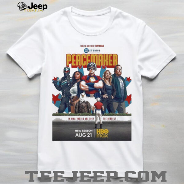 Peacemaker Season 2 Wall Reflection Art With Heroic Parody Theme On August 21 T shirts