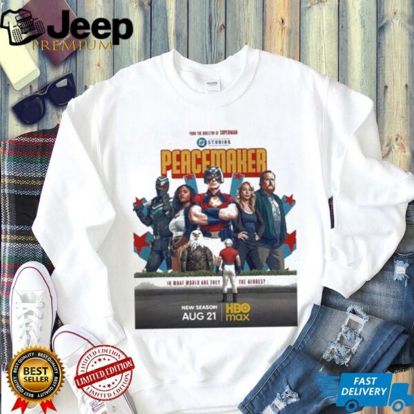 Peacemaker Season 2 Wall Reflection Art With Heroic Parody Theme On August 21 T shirts
