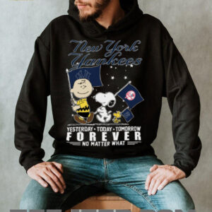 Peanuts Characters New York Yankees Yesterday Today Tomorrow Forever No...