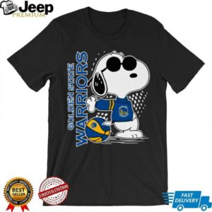 Peanuts Snoopy Golden State Warriors Basketball 2025 Shirt