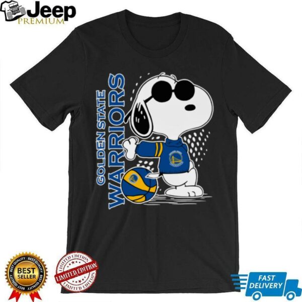 Peanuts Snoopy Golden State Warriors Basketball 2025 Shirt