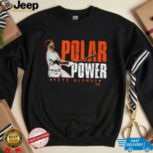 Pete Alonso Polar Power New York Baseball T Shirt